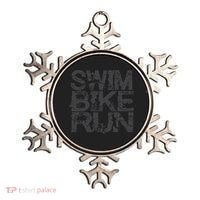 Triathlon Swim Bike Run Triathlete Ornament thumb 0