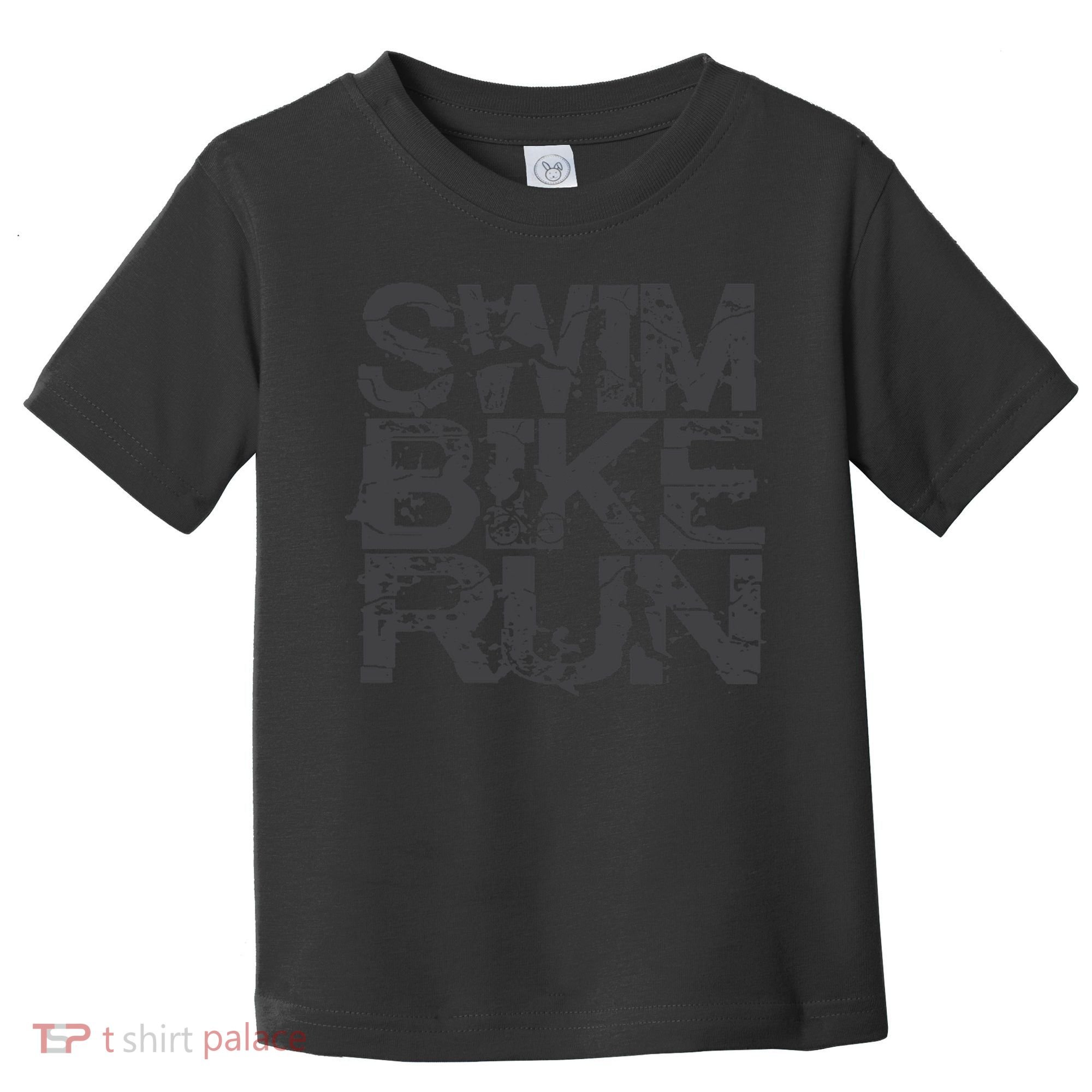 Triathlon Swim Bike Run Triathlete Toddler T-Shirt