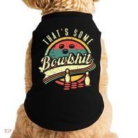 Thats Some Bowlshit Bowling Pun Bowler Doggie Tank thumb 0