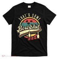 Thats Some Bowlshit Bowling Pun Bowler T-Shirt thumb 0