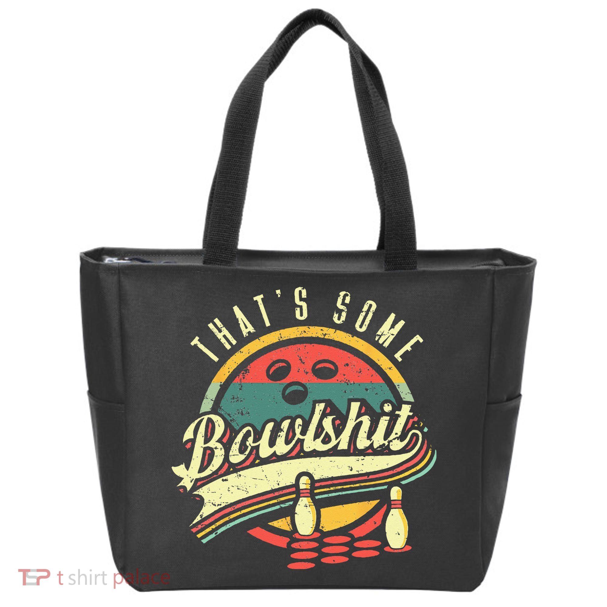 Thats Some Bowlshit Bowling Pun Bowler Tote Bag