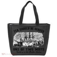 Tea Should Be Served One Of Two Ways Boston Party Tote Bag thumb 0