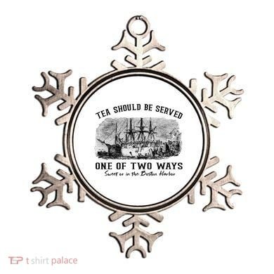 Tea Should Be Served One Of Two Ways Boston Party Ornament