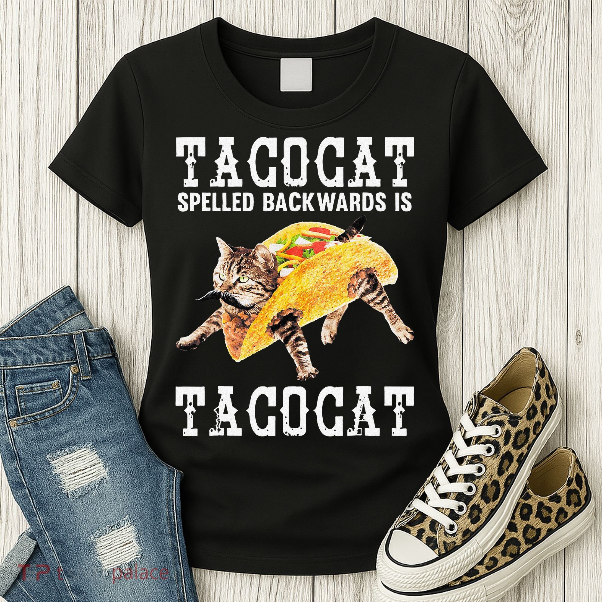 Tacocat Spelled Backward Is Taco Cat Women's T-Shirt