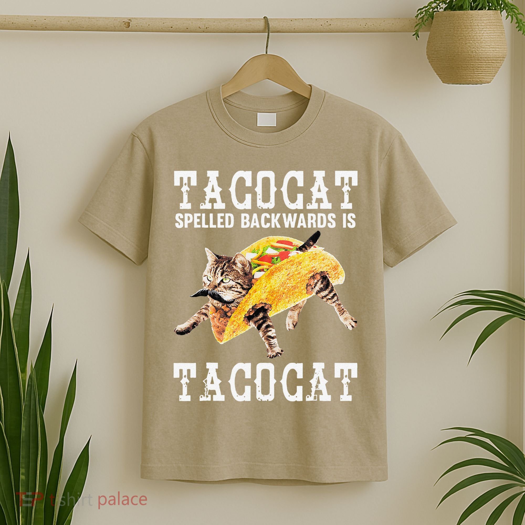Tacocat Spelled Backward Is Taco Cat T-Shirt