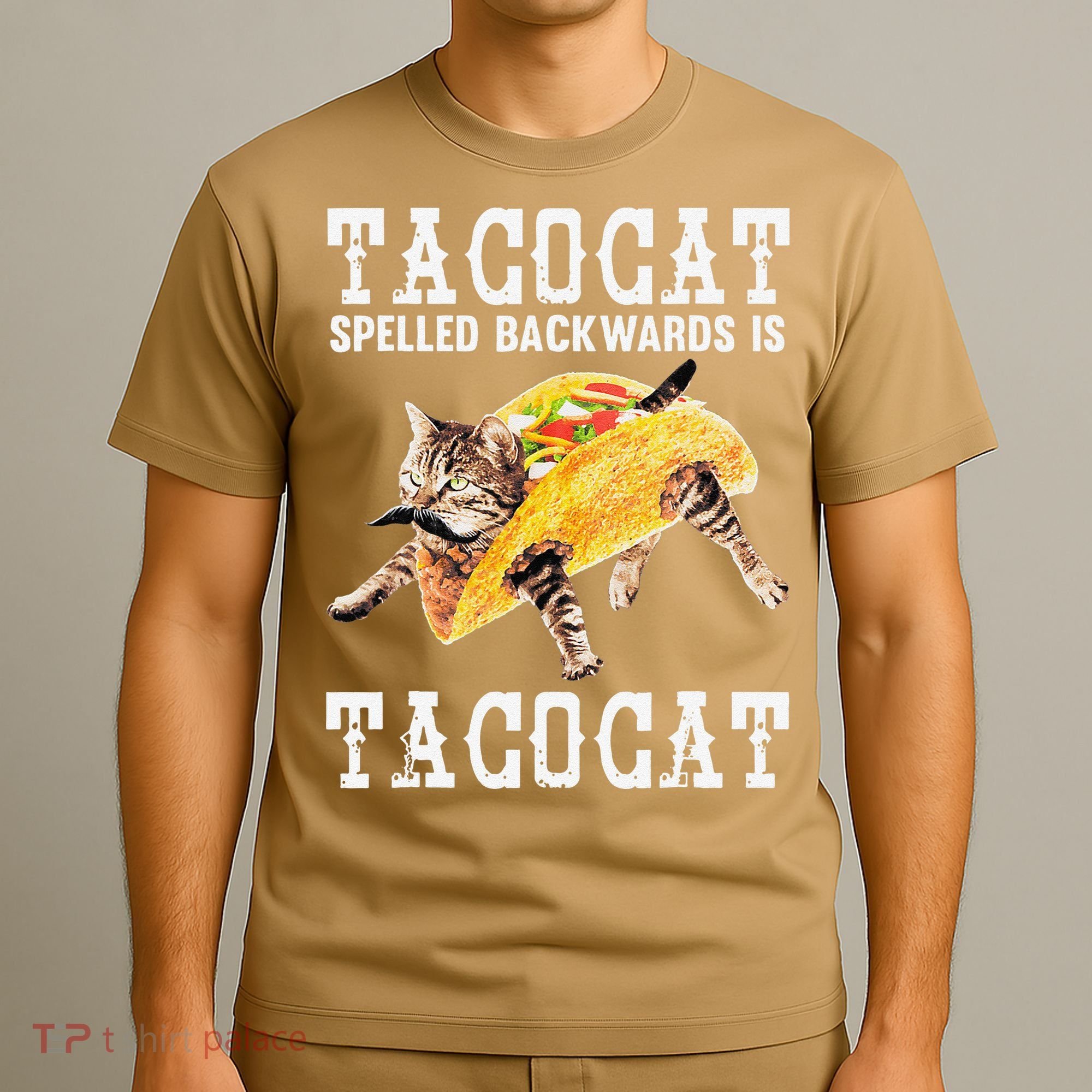 Tacocat Spelled Backward Is Taco Cat T-Shirt
