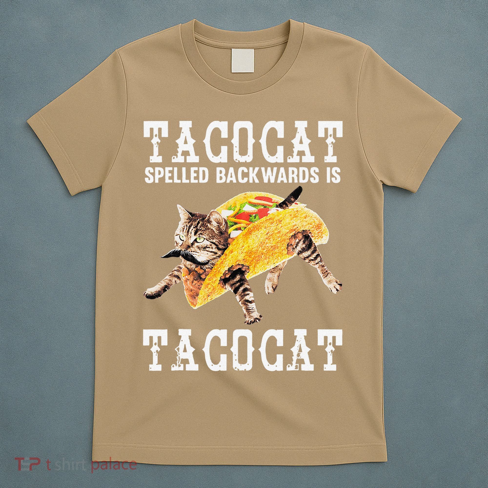 Tacocat Spelled Backward Is Taco Cat T-Shirt