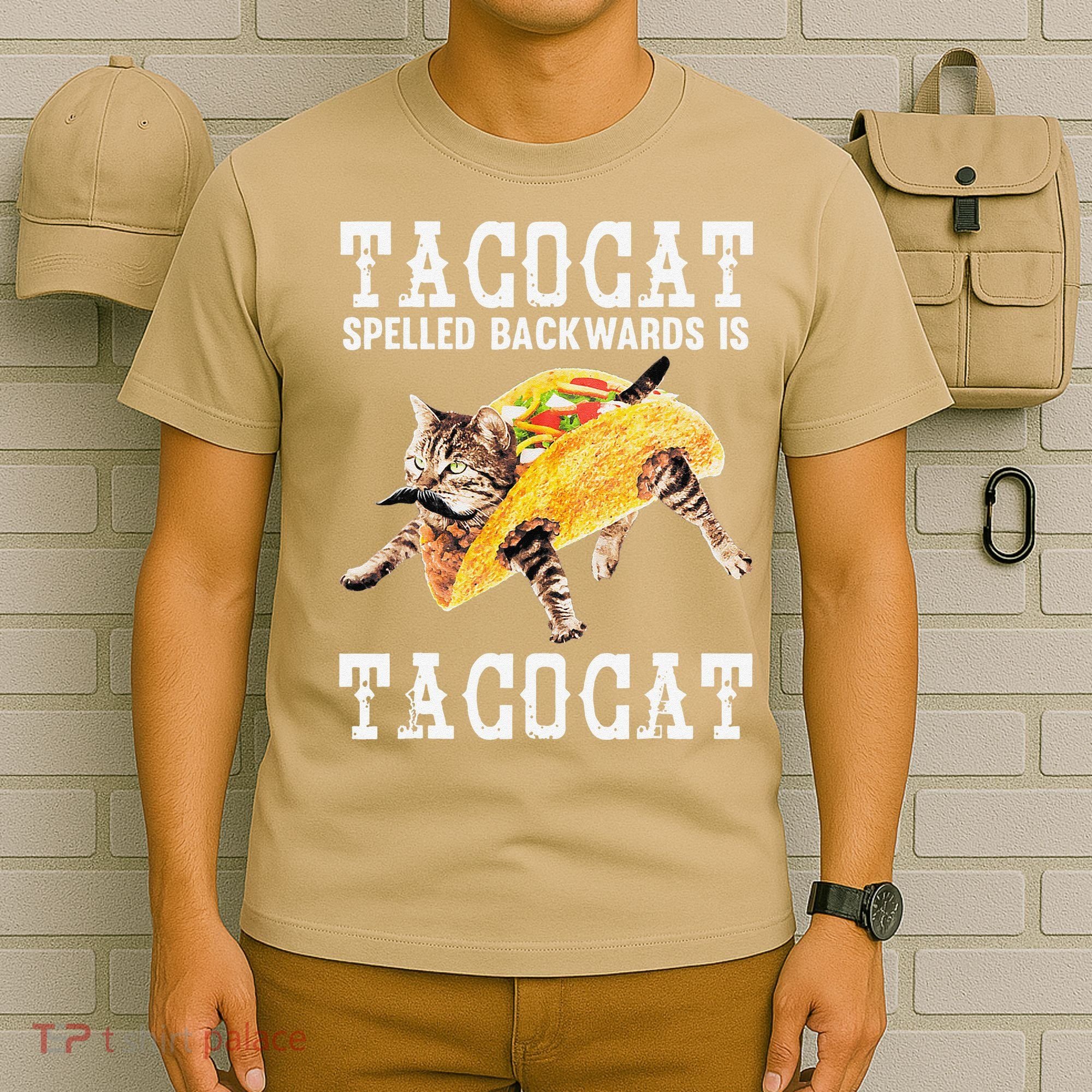 Tacocat Spelled Backward Is Taco Cat T-Shirt