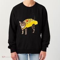 Tacocat Spelled Backwards Is Tacocat Funny Taco Cat Women's Sweatshirt thumb 0