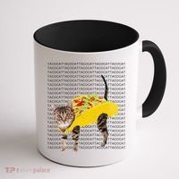Tacocat Spelled Backwards Is Tacocat Funny Taco Cat Coffee Mug thumb 1