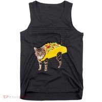 Tacocat Spelled Backwards Is Tacocat Funny Taco Cat Tank Top thumb 0