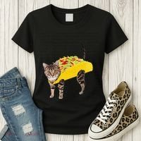 Tacocat Spelled Backwards Is Tacocat Funny Taco Cat Women's T-Shirt thumb 3