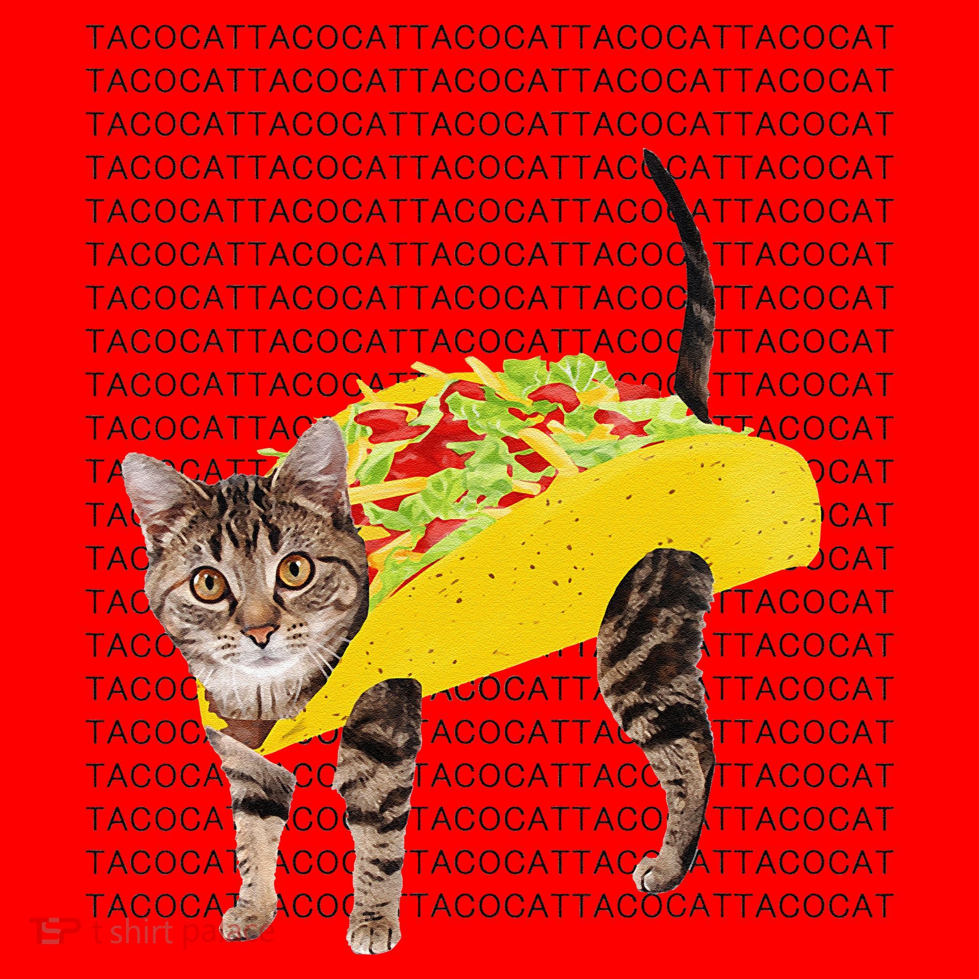 Tacocat Spelled Backwards Is Tacocat Funny Taco Cat Santa Hat
