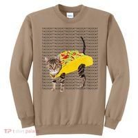 Tacocat Spelled Backwards Is Tacocat Funny Taco Cat Sweatshirt thumb 0