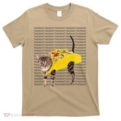 Tacocat Spelled Backwards Is Tacocat Funny Taco Cat T-Shirt