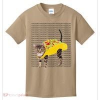 Tacocat Spelled Backwards Is Tacocat Funny Taco Cat Kids T-Shirt thumb 0