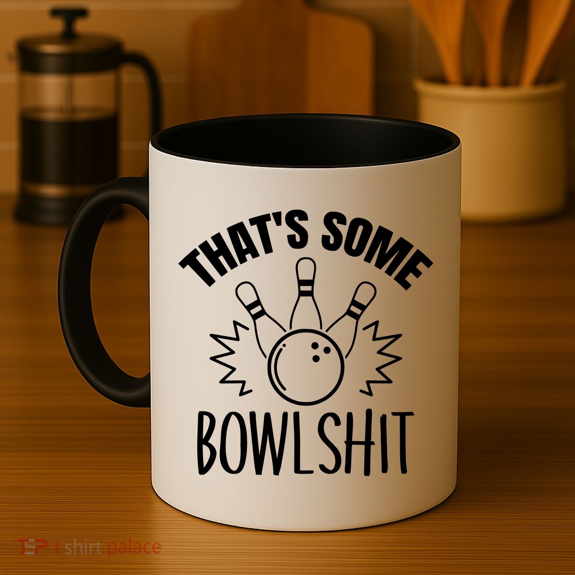 That's Some Bowlshit Funny Bowling Team Party Coffee Mug