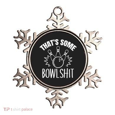That's Some Bowlshit Funny Bowling Team Party Ornament