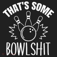 That's Some Bowlshit Funny Bowling Team Party Golf Towel thumb 3