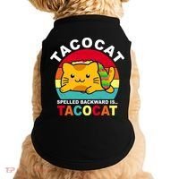 Tacocat Spelled Backward Is Tacocat Funny Doggie Tank thumb 0