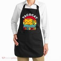 Tacocat Spelled Backward Is Tacocat Funny Apron thumb 2