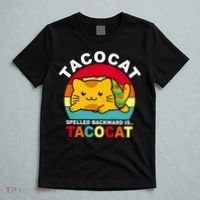 Tacocat Spelled Backward Is Tacocat Funny T-Shirt thumb 5