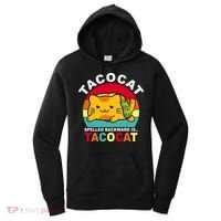 Tacocat Spelled Backward Is Tacocat Funny Women's Hoodie thumb 0