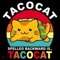 Tacocat Spelled Backward Is Tacocat Funny Women's Hoodie thumb 2