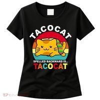 Tacocat Spelled Backward Is Tacocat Funny Women's T-Shirt thumb 0