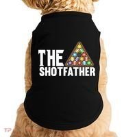 The Shotfather Billiards Dad Gift For Father's Day Doggie Tank thumb 0