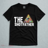 The Shotfather Billiards Dad Gift For Father's Day T-Shirt thumb 5