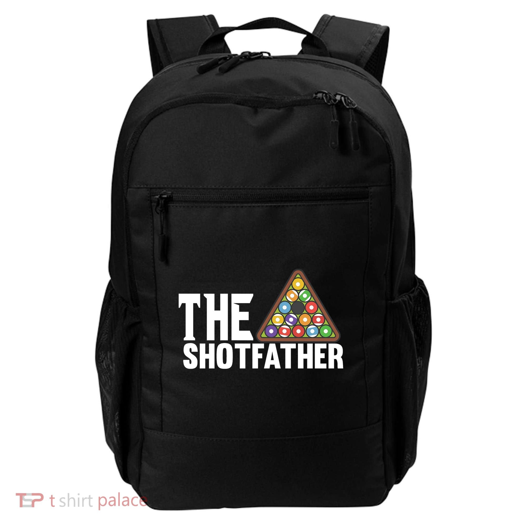 The Shotfather Billiards Dad Gift For Father's Day Backpack