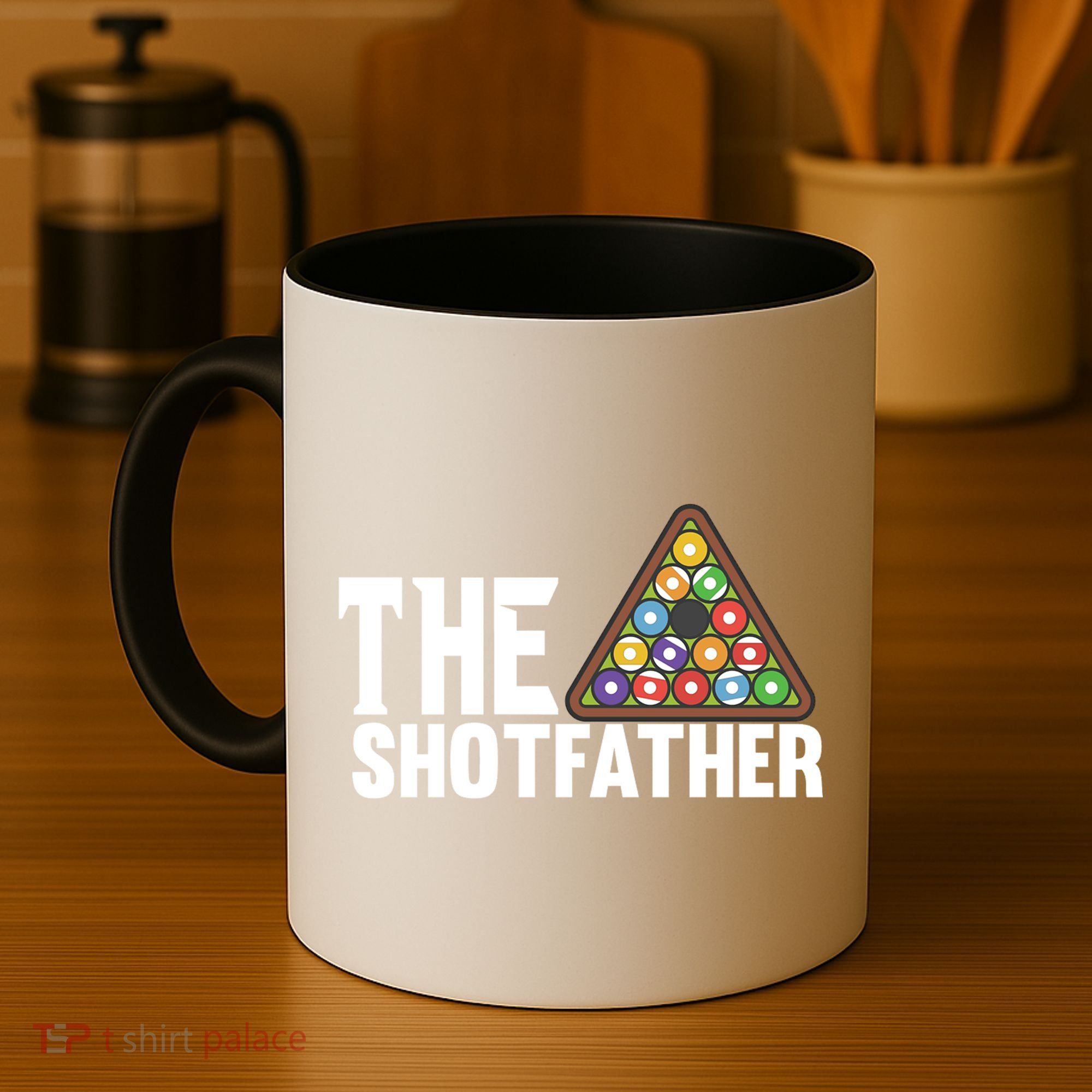 The Shotfather Billiards Dad Gift For Father's Day Coffee Mug