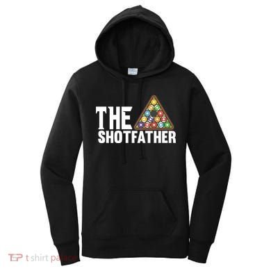 The Shotfather Billiards Dad Gift For Father's Day Women's Hoodie