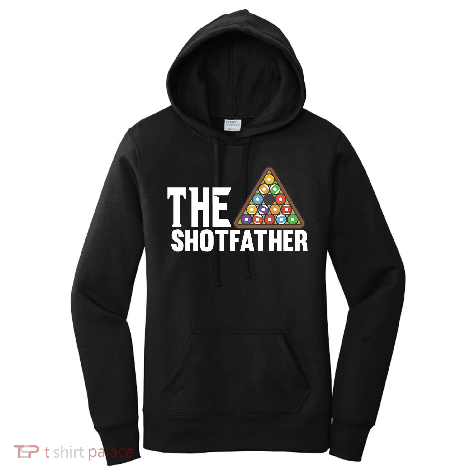 The Shotfather Billiards Dad Gift For Father's Day Women's Hoodie