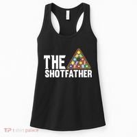 The Shotfather Billiards Dad Gift For Father's Day Women's Tank Top thumb 0