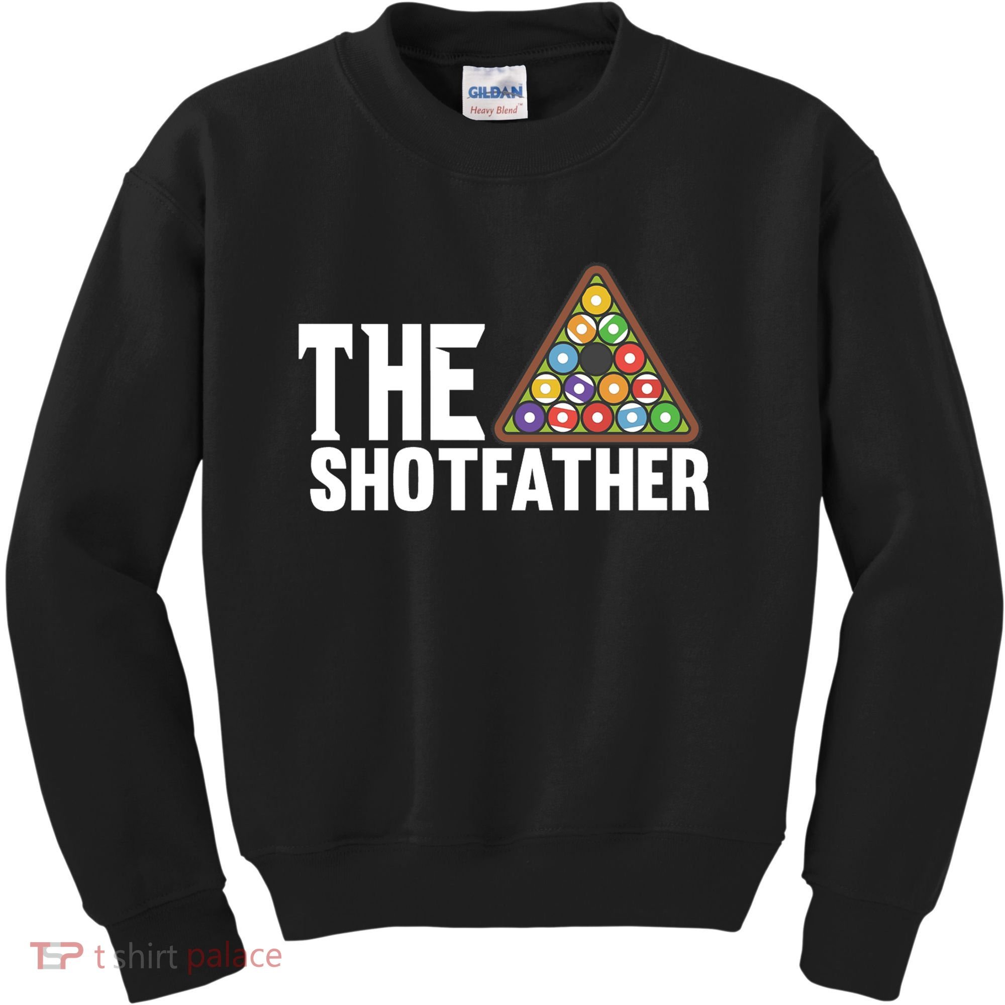 The Shotfather Billiards Dad Gift For Father's Day Kids Sweatshirt