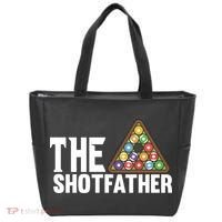 The Shotfather Billiards Dad Gift For Father's Day Tote Bag thumb 0