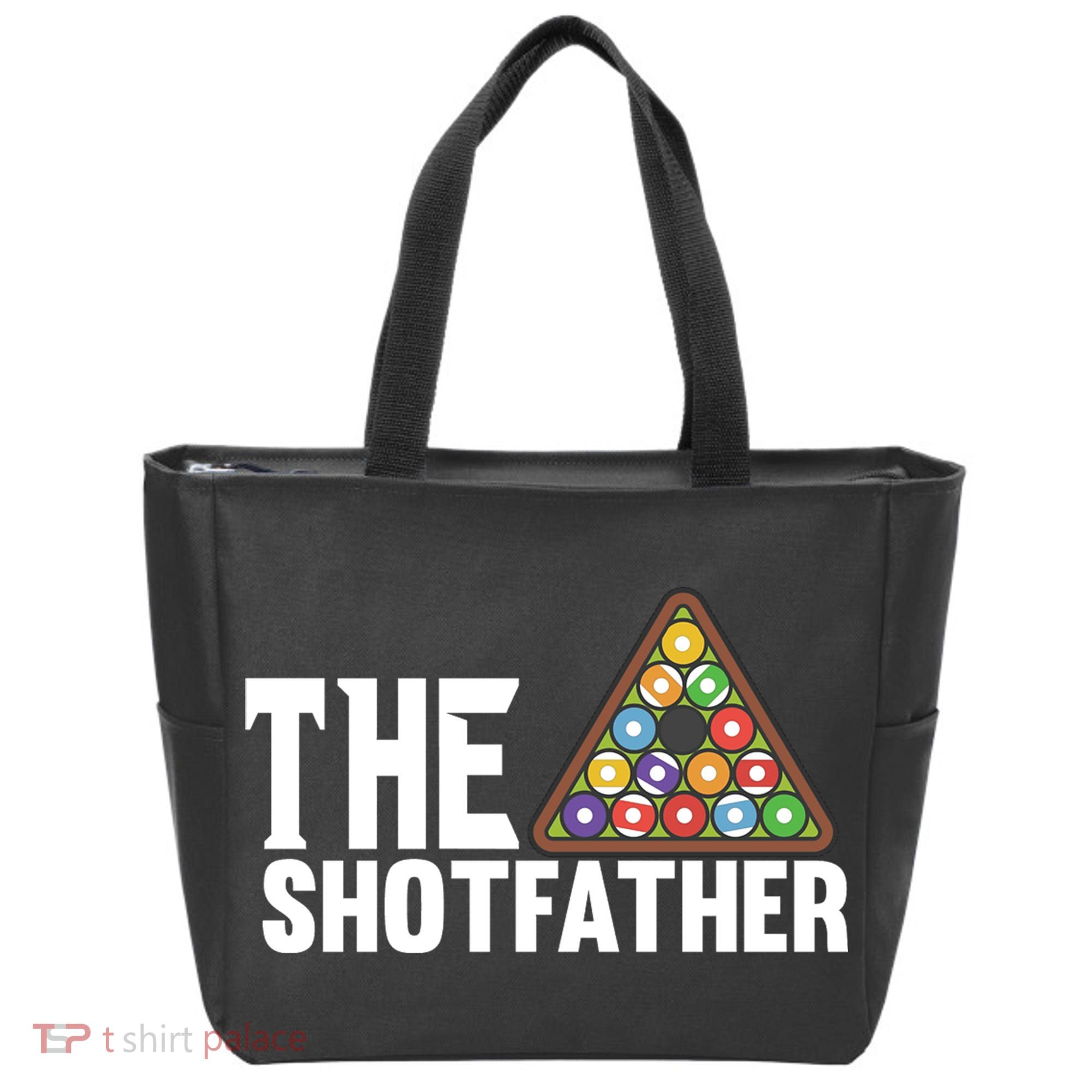 The Shotfather Billiards Dad Gift For Father's Day Tote Bag