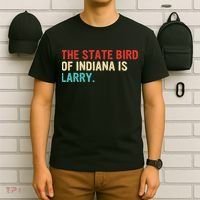 The State Bird Of Indiana Is Larry Vintage T-Shirt thumb 6