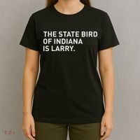 The State Bird Of Indiana Is Larry T-Shirt thumb 4