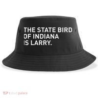 The State Bird Of Indiana Is Larry Sustainable Bucket Hat thumb 0