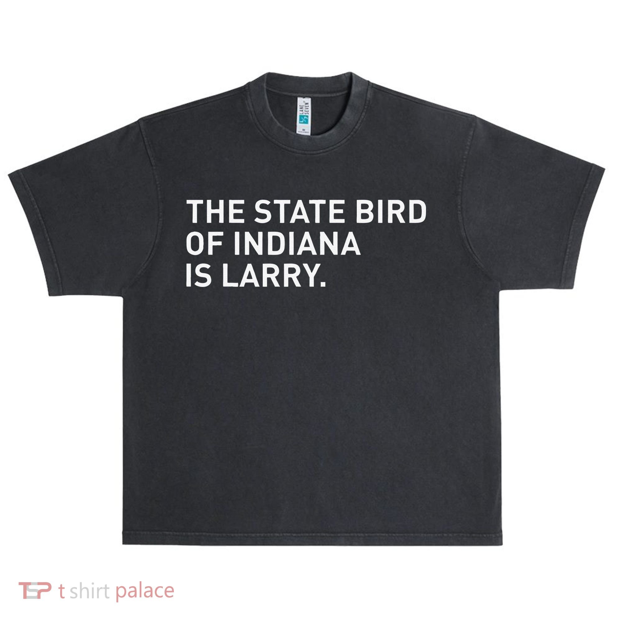 The State Bird Of Indiana Is Larry Urban Oversized Heavyweight T-Shirt