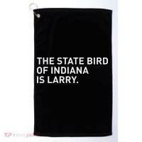 The State Bird Of Indiana Is Larry Golf Towel thumb 0