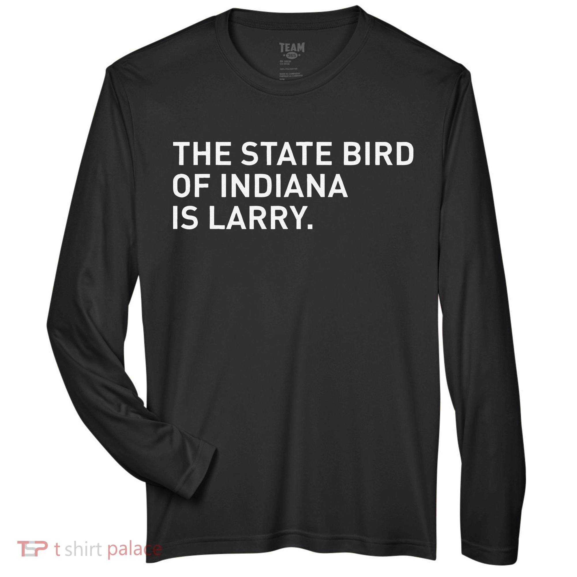 The State Bird Of Indiana Is Larry Zone Performance Long-Sleeve T-Shirt