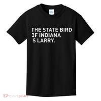 The State Bird Of Indiana Is Larry Kids T-Shirt thumb 0