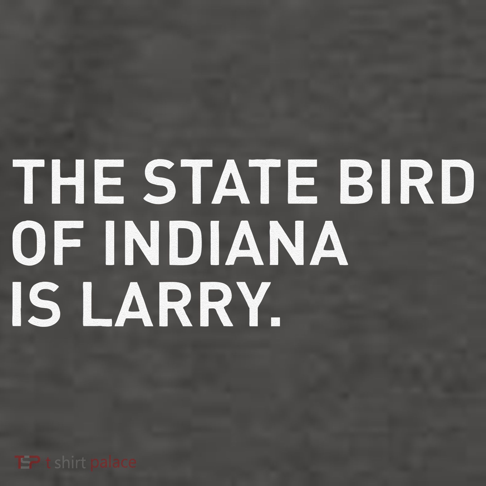 The State Bird Of Indiana Is Larry Vector Backpack
