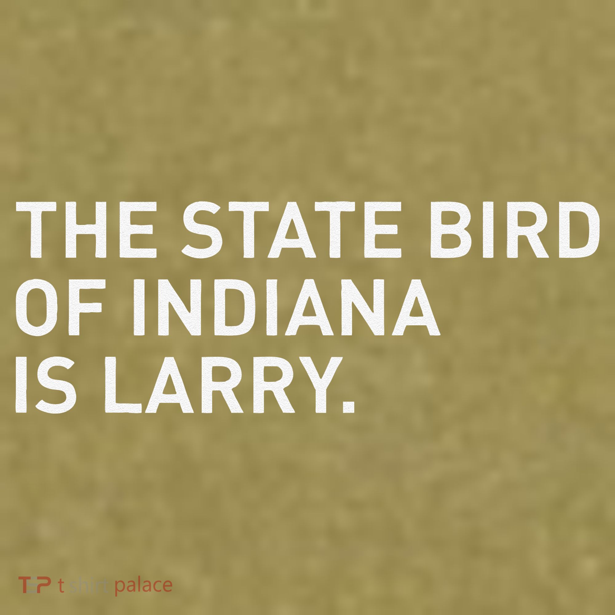 The State Bird Of Indiana Is Larry Garment-Dyed Women's Muscle Tee
