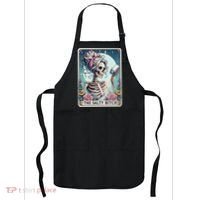 The Salty Bitch Tarot Card Skeleton Apron thumb 0