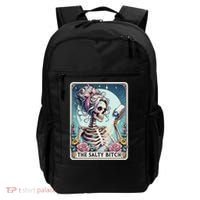 The Salty Bitch Tarot Card Skeleton Backpack thumb 0